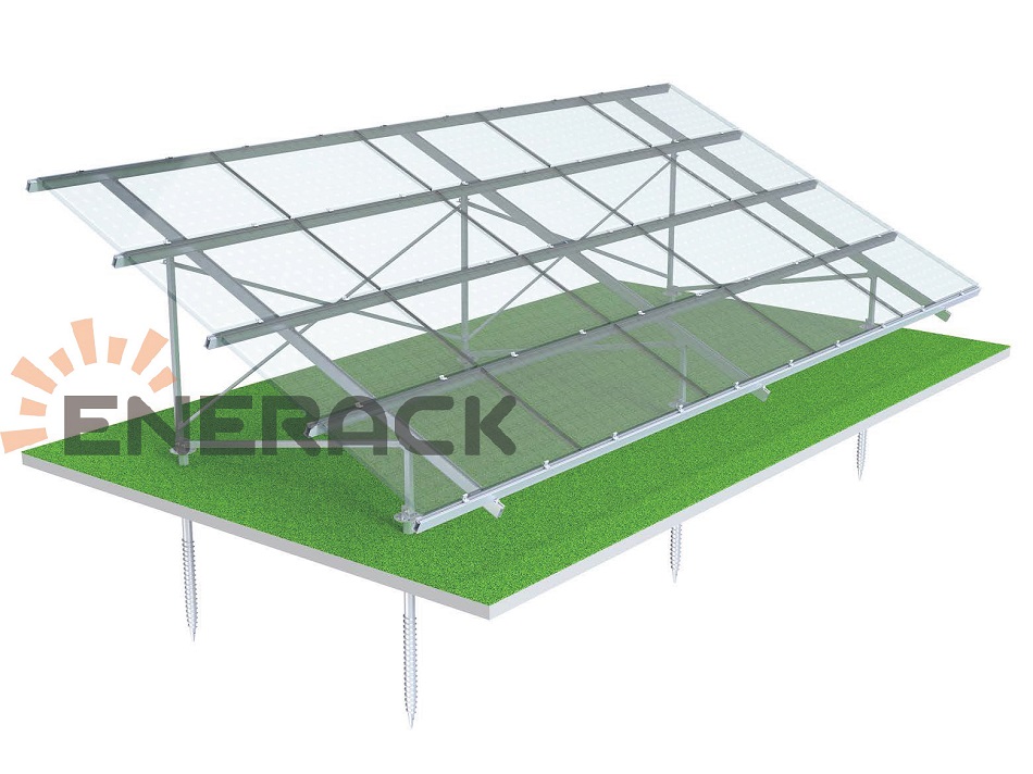 ground solar mounting system