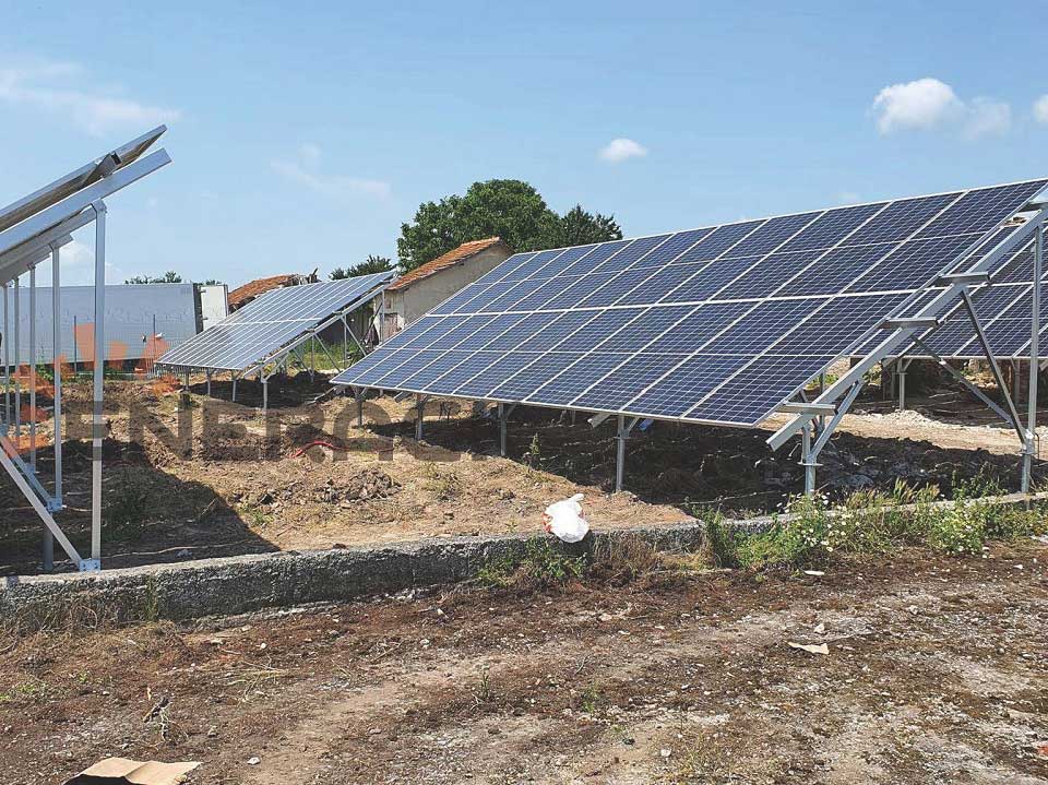 ground solar mounting system