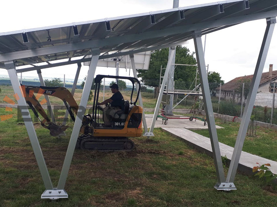 carport solar mounting system