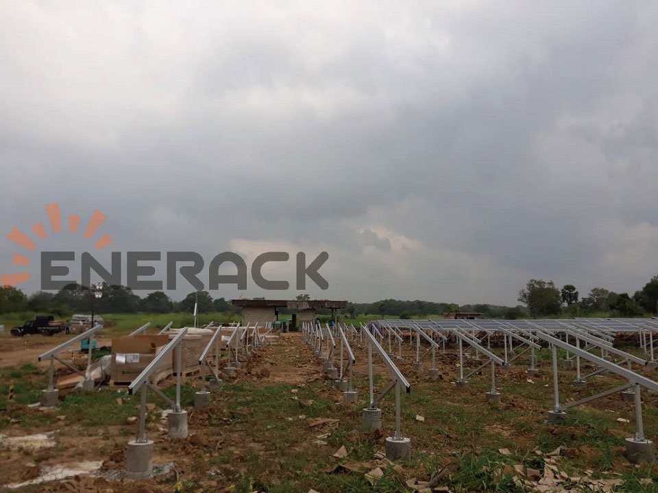 ground solar mounting system