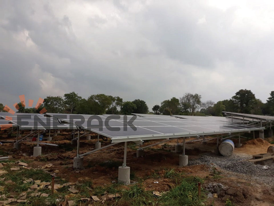 ground solar mounting system