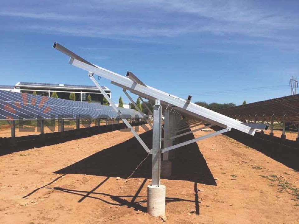 U pile ground solar mounting system