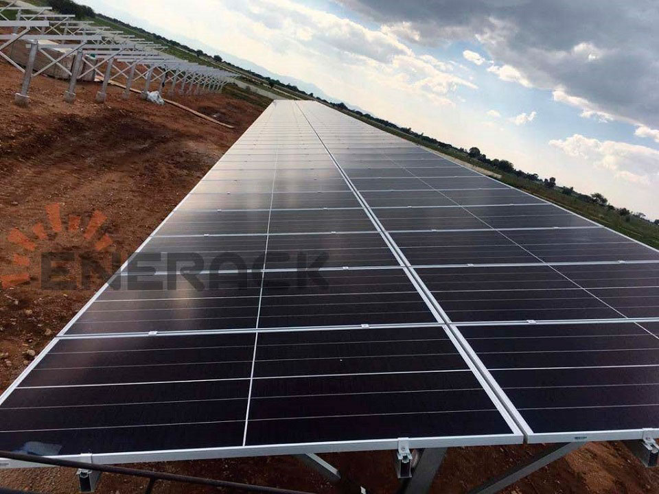 U pile ground solar mounting system