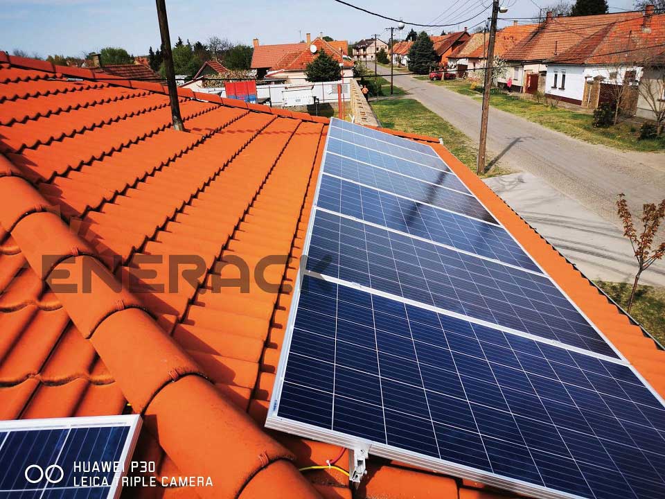 tile roof hook solar mounting system