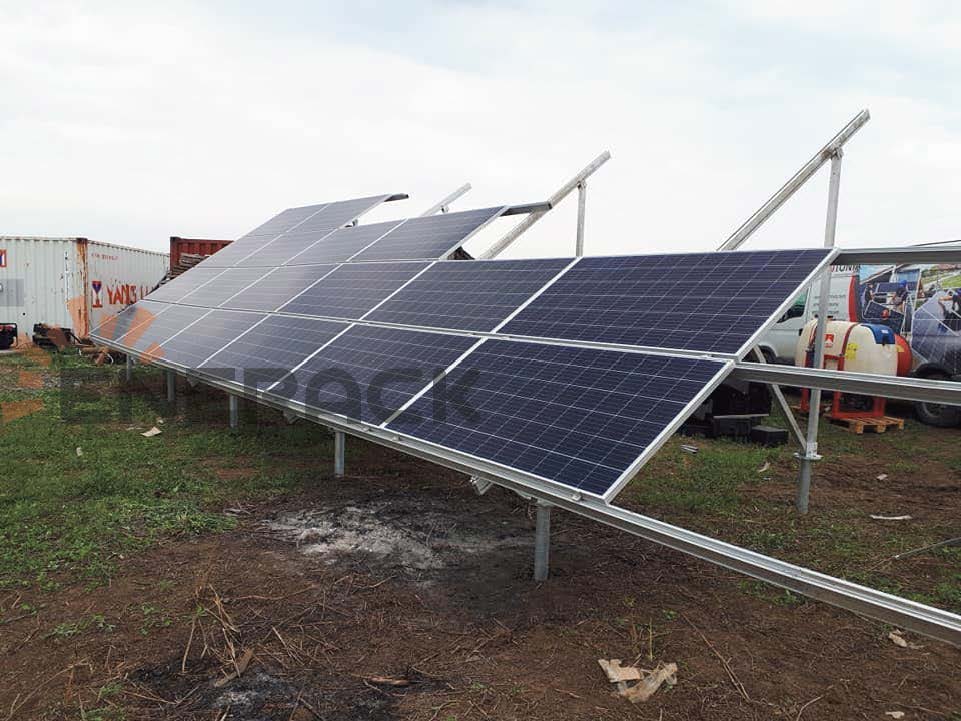 ground solar mounting system