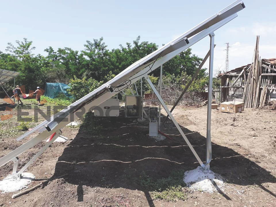 ground solar mounting system