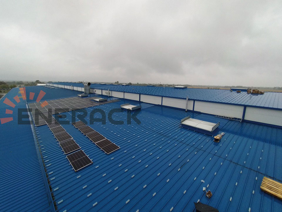 Mini rail for trapezoidal sheet metal