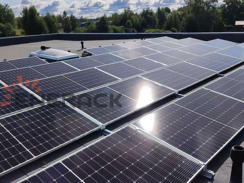 Ballasted solar mounting system