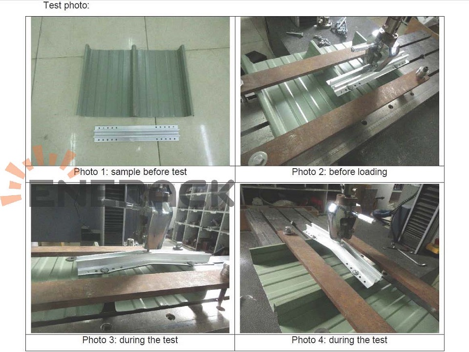 mini rail for trapezoidal sheet metal