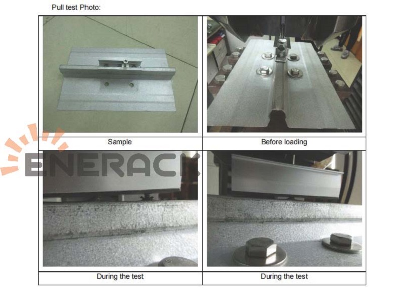 mini rail for trapezoidal sheet metal