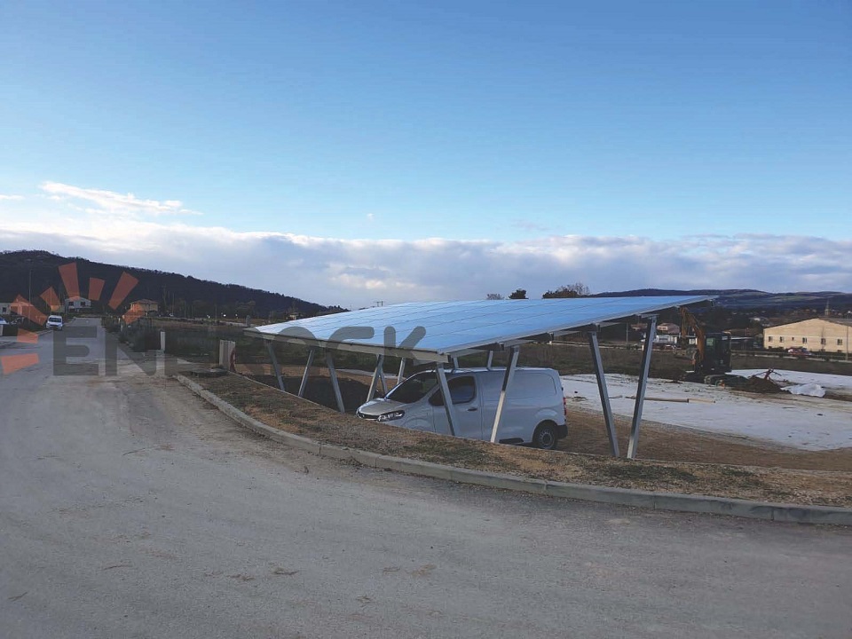 waterproof carport solar mounting system