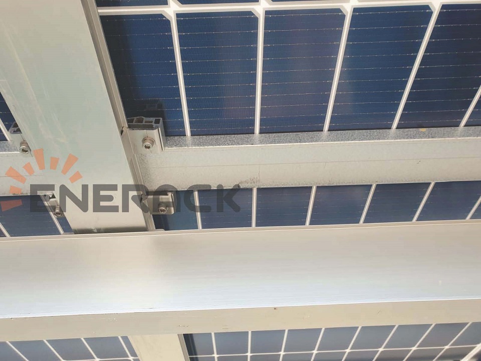 waterproof carport solar mounting system