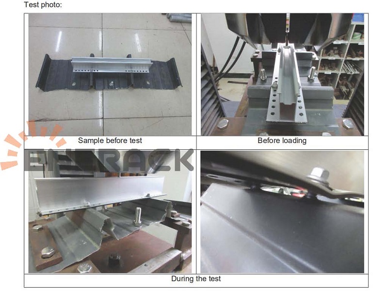 mini rail for trapezoidal sheet metal