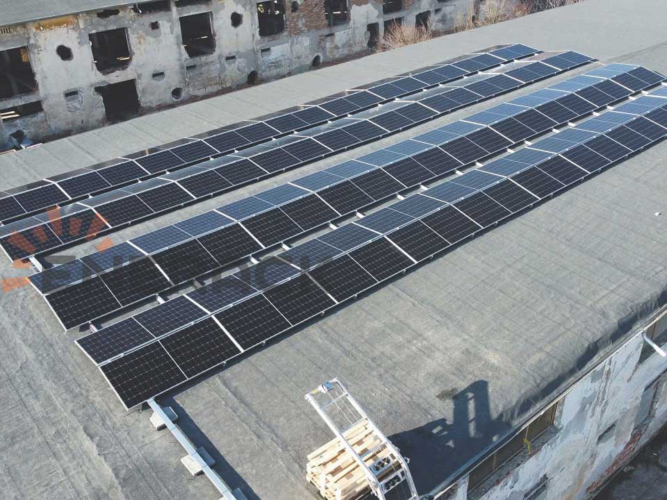 East & west ballasted systems