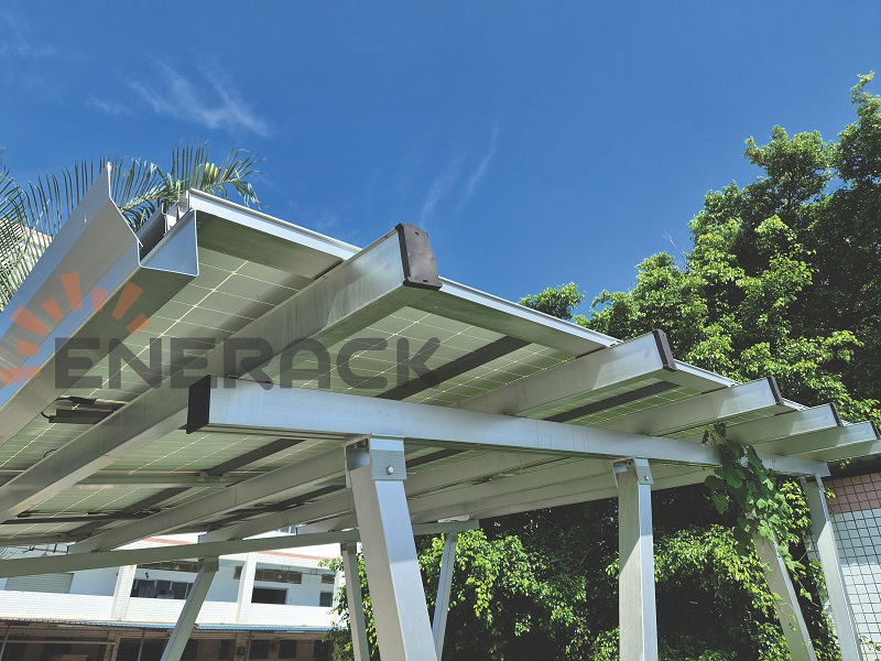 Waterproof carport gutter