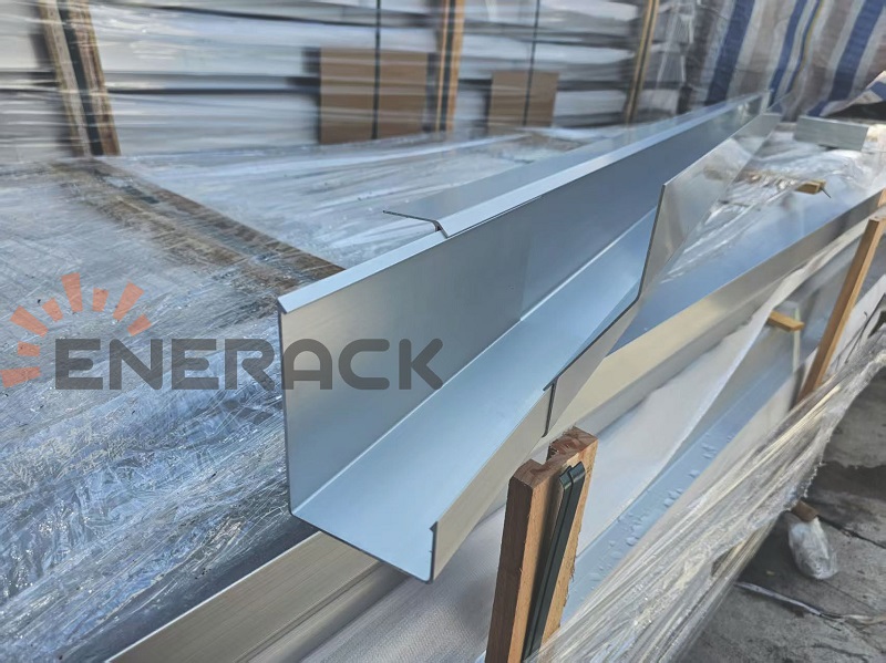 Waterproof carport gutter