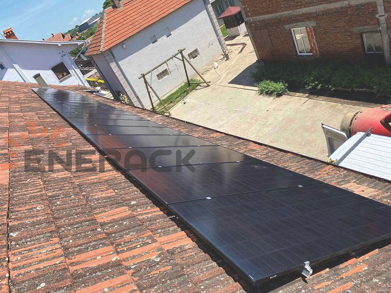 solar tile roof
