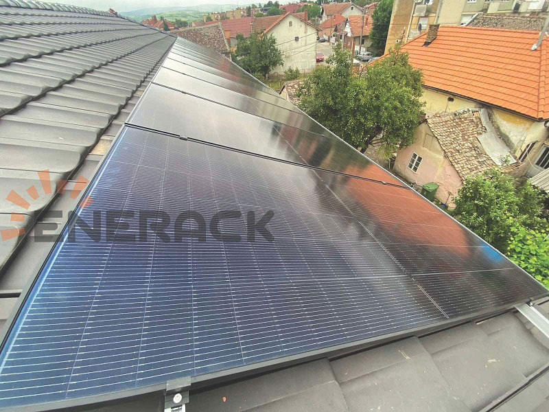 solar tile roof