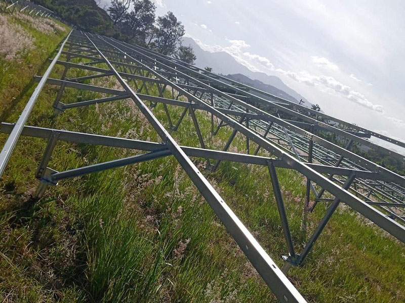 ZAM ground solar mounting systems