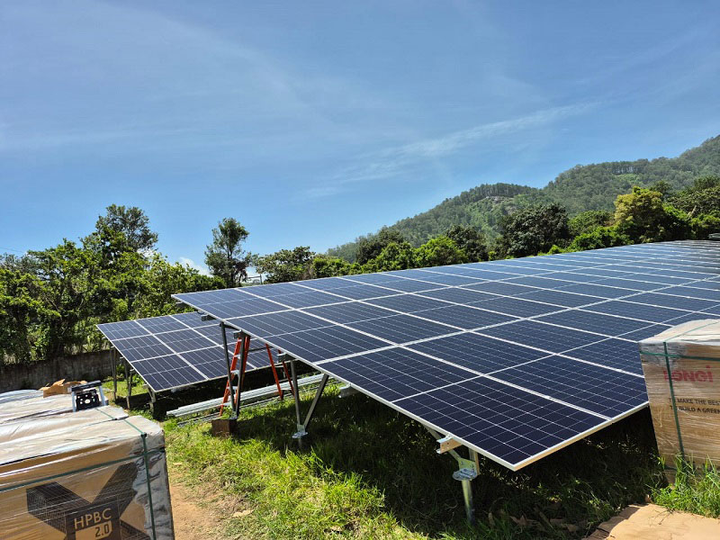 ZAM ground solar mounting systems