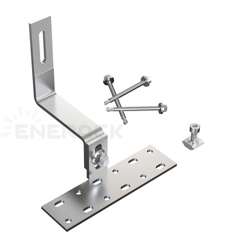 Wholesale Adjustable Tile Roof Hook ERK-TRH-T06,Tile Roof Solar Mounting  System Suppliers