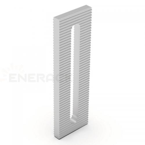 Hanger bolts offset hole L feet for Corrugated Fibre Cement, Corrugated or Trapezoidal sheet metal L feet
