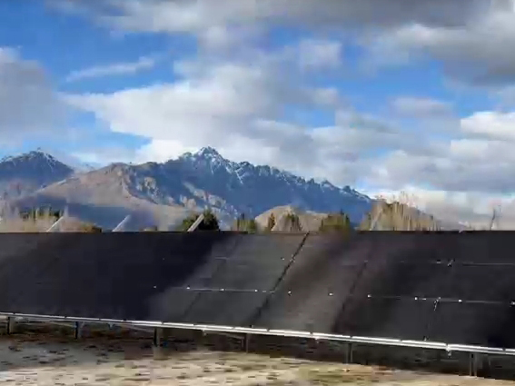 Enerack U pile ground solar mounting system case in New Zealand