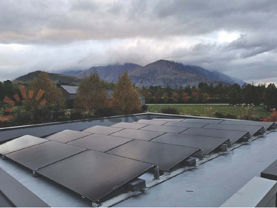 6.8KW Ballasted-PRO system in New Zealand