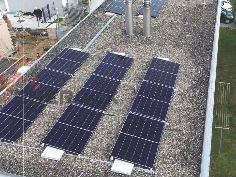 9KW Ballasted-PRO system in Switzerland