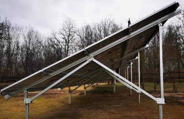 10KW Standard ground mounting system in Hungary