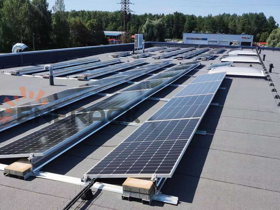 200KW Ballasted-PRO system in Latvia