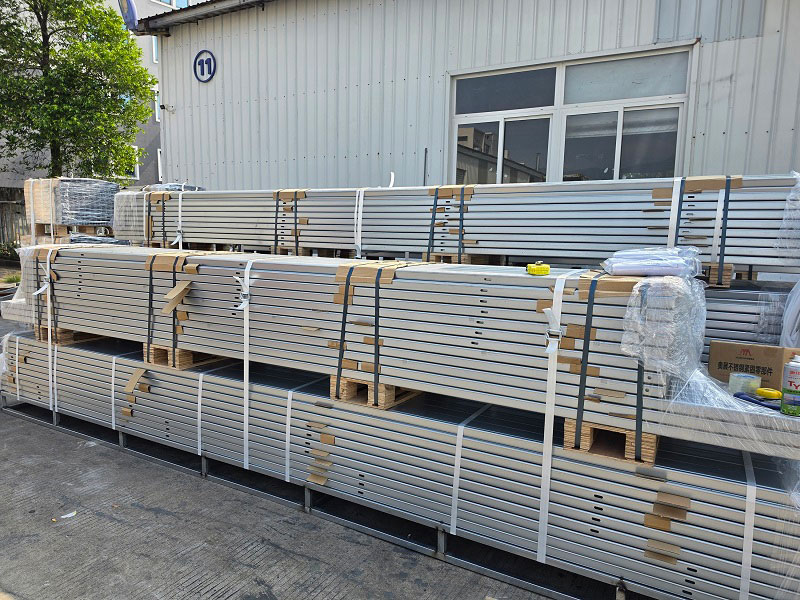 ZAM ground mounting are being loaded container and shipping