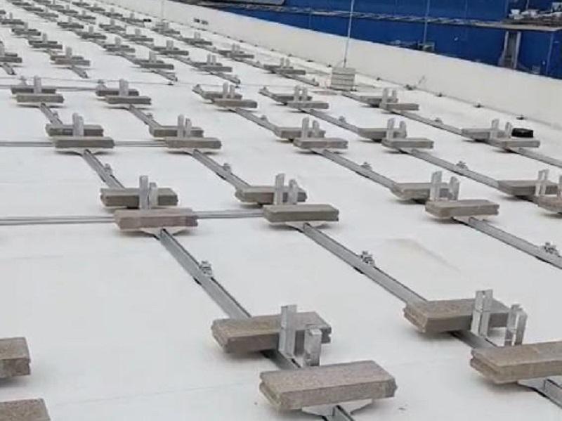 Installation site of the Enerack Ballasted-ULT System