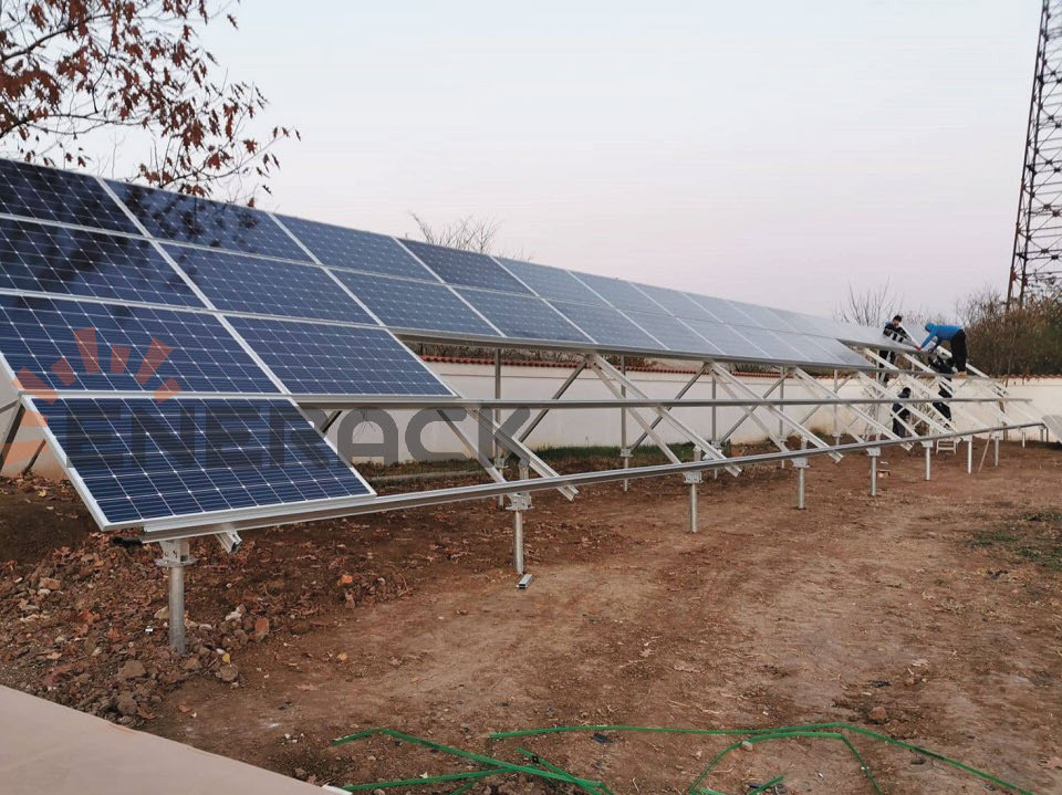 70KW Standard ground mounting system in Romania